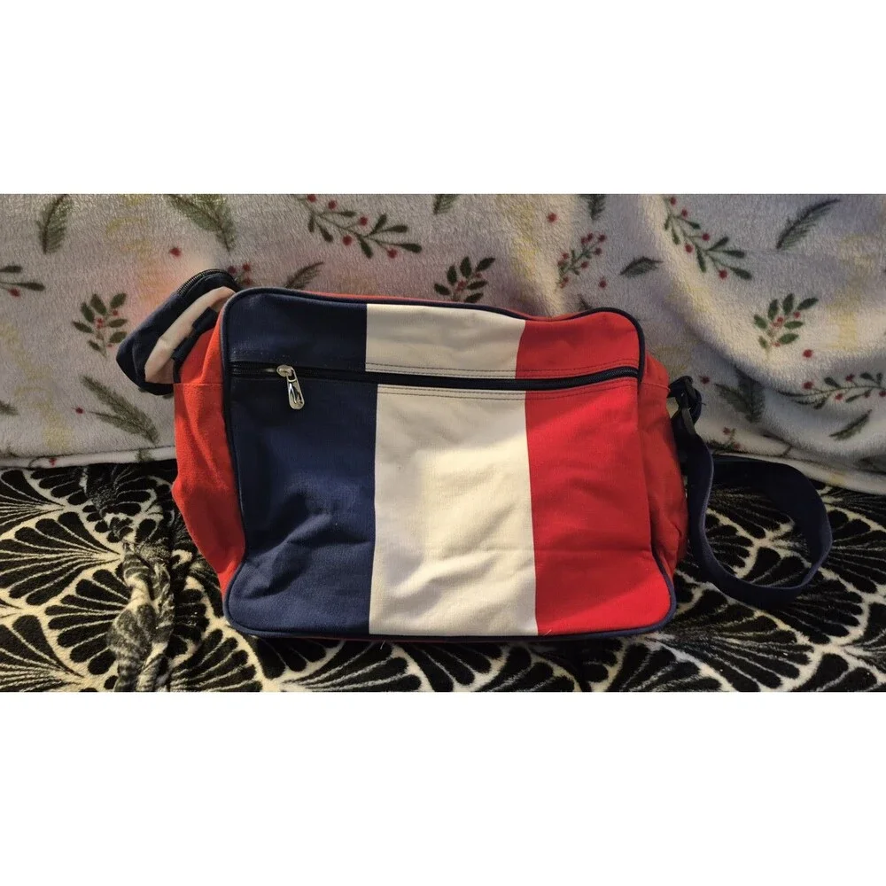 Vintage Coca Cola Duffle Bag - Eiffel Tower Paris France